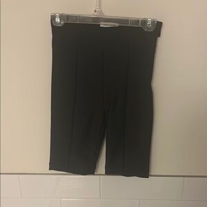Black GOOD AMERICAN High-Waisted Bike Shorts